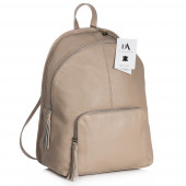 Rucsac din piele naturala DiAmanti Carmen Taupe Chiaro
